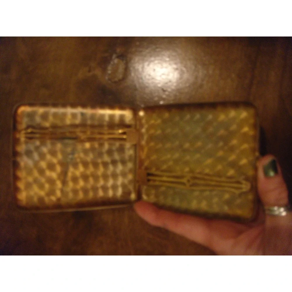 RUTGERSENSIS-IN‎ NOVA-CAESAREA SIG COLL vintage Yankee Duplex cigarette case